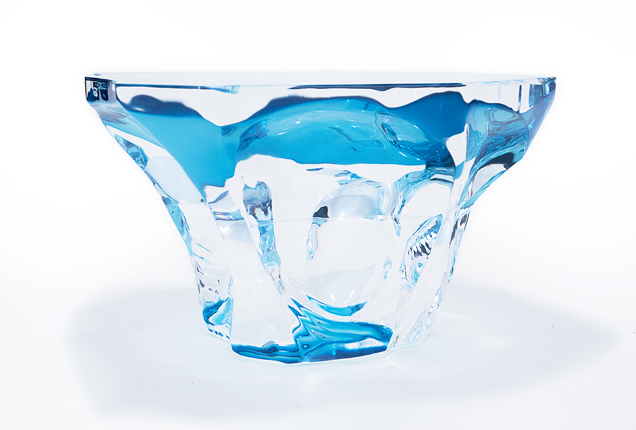 Acrylic Coffee Table Glacialis W 'Agua Azul' - immagine 7