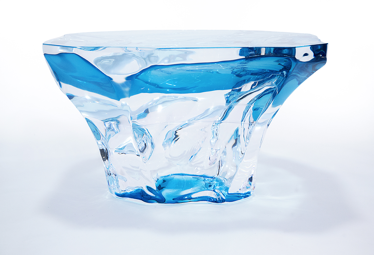 Acrylic Coffee Table Glacialis W 'Agua Azul' - immagine 8
