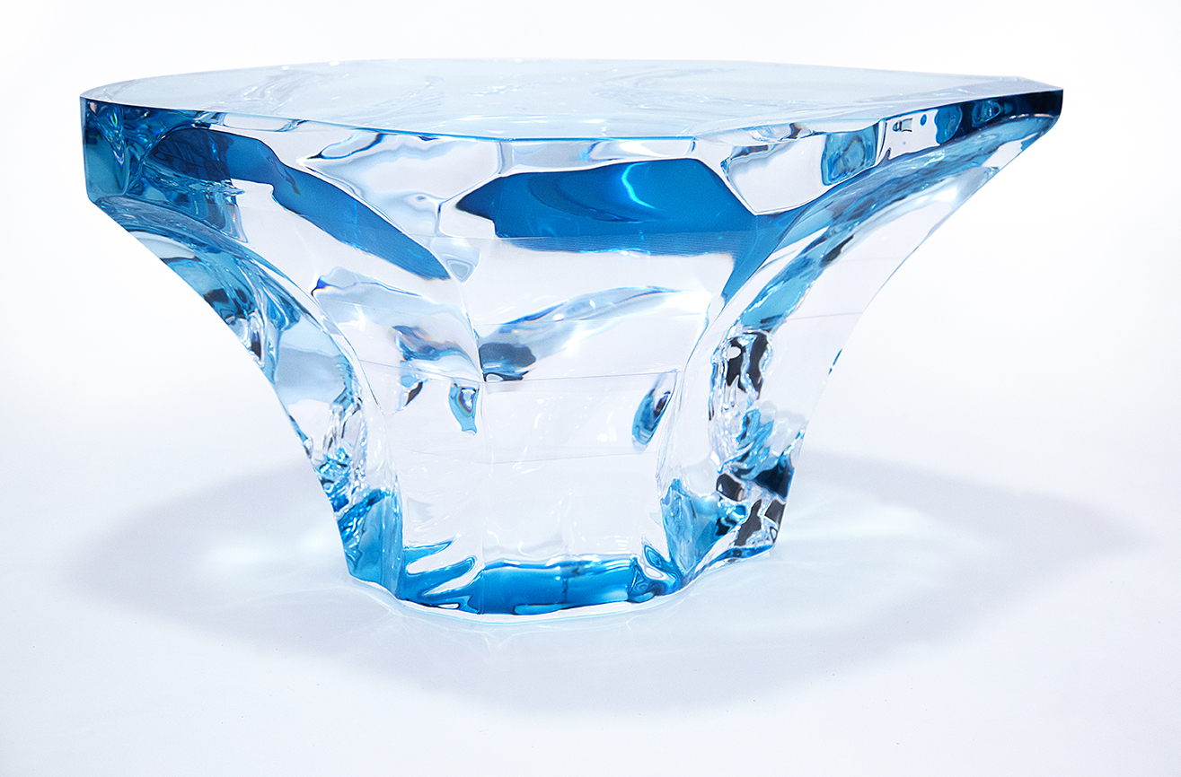 Acrylic Coffee Table Glacialis W 'Agua Azul' - immagine 10